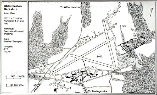 Aldermaston Map
